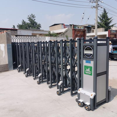 Modern High Quality Qigong Aluminum Alloy Gates School Crossing Barrier Retractable Gate